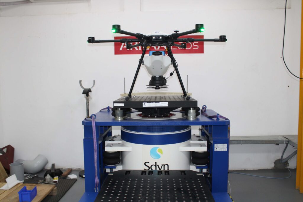 shock testing for agriculture drone