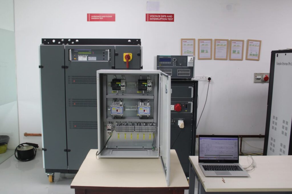 voltage dips and interpretation test