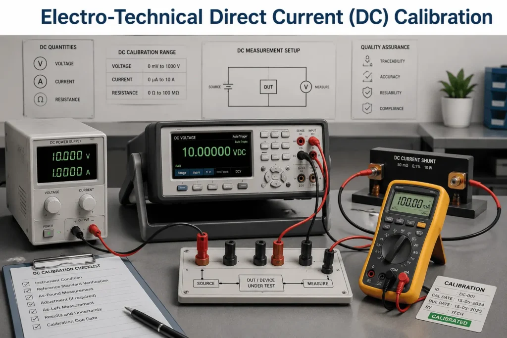 electro technical dc calibration
