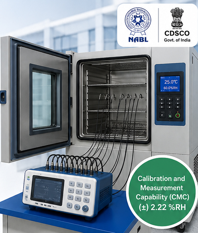 temperature humidity test-chamber calibration